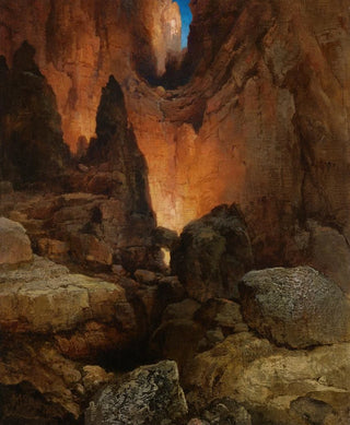 Thomas Moran - A Side Canyon Grand Canyon of Arizona.webp