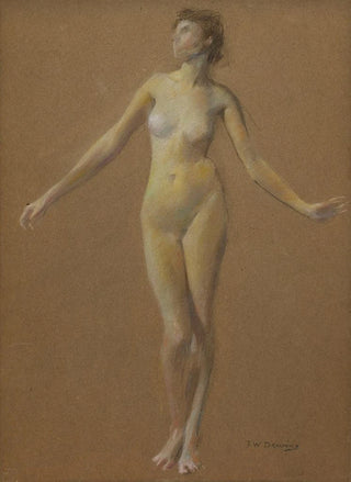 Thomas Wilmer Dewing - Nude Study.webp
