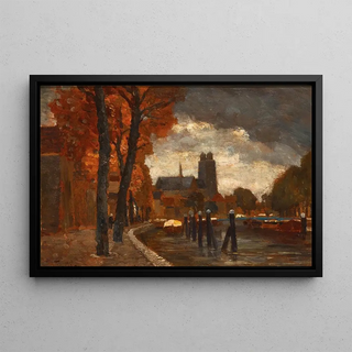 Tina Blau - A Scene in Dordrecht.webp