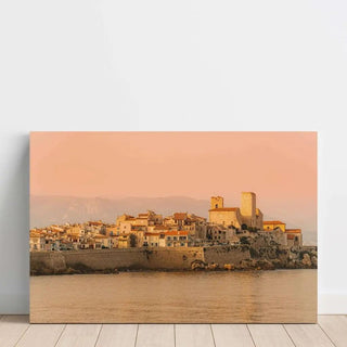 Tirage photo - Antibes au coucher du soleil