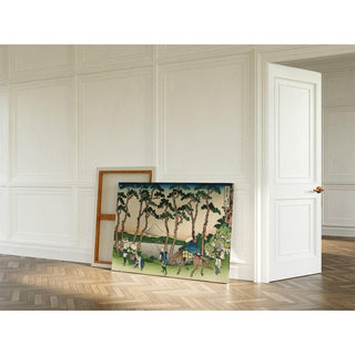 Tokaido Hodogaya - Katsushika Hokusai | Reproduction Tableau Décoration murale affiche copie