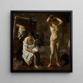 Trois femmes dans l'atelier - Max Beckmann