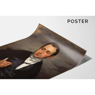 Un portrait du Dr. François-Marie Desmaisons - Eugène Delacroix | Reproduction Tableau Décoration murale affiche copie