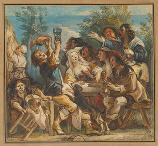 Une Compagnie Joyeuse - Jacob Jordaens