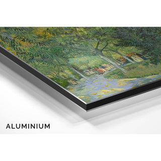 Une allée dans un jardin public d'Arles - Vincent Van Gogh | Reproduction Tableau Décoration murale affiche copie