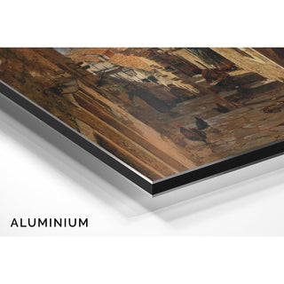 Une rue à Ragusa - Carl Moll | Reproduction Tableau Décoration murale affiche copie