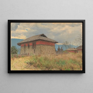 Vasily Vereshchagin - The main temple of Tassiding monastery Sikkim.webp