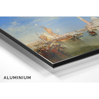 Venise - La Dogana et San Giorgio Maggiore- Joseph Mallord William Turner | Reproduction Tableau Décoration murale affiche copie