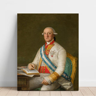 Vicente María de Vera de Aragón, duc de la Roca - Francisco de Goya | Reproduction Tableau Décoration murale affiche copie