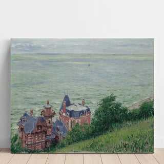 Villas à Trouville - Gustave Caillebotte | Reproduction Tableau Décoration murale affiche copie