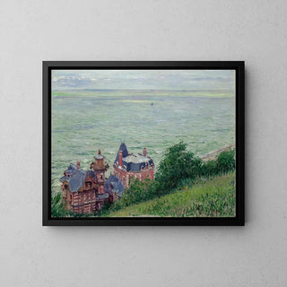 Villas à Trouville - Gustave Caillebotte | Reproduction Tableau Décoration murale affiche copie
