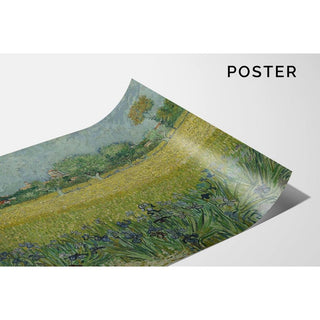 Vue d'Arles avec des iris - Vincent van Gogh | Reproduction Tableau Décoration murale affiche copie