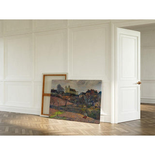 Vue de Rouen - Paul Gauguin | Reproduction Tableau Décoration murale affiche copie