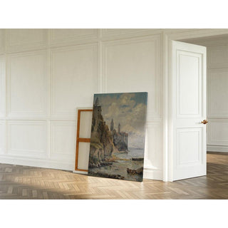 Vue de l'île de Rab - Marie Egner | Reproduction Tableau Décoration murale affiche copie