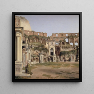 Vue de l'intérieur du Colisée - Christoffer Wilhelm Eckersberg