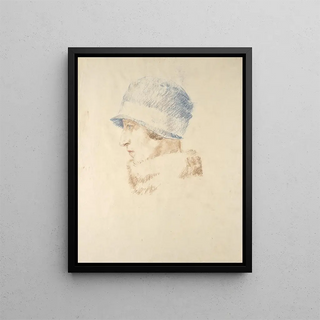 Walther Gamerith - Dame mit Hut.webp