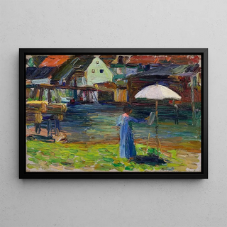 Wassily Kandinsky - Kallmnz Gabriele Mnter painting I.webp