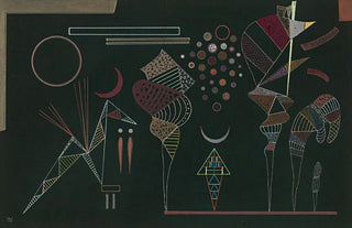 Wassily Kandinsky - tude Pour contrastes Rduits.webp