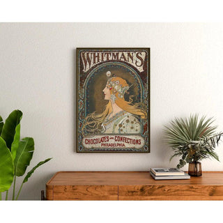 Whitman's Chocolates and Confections - Philadelphia" 1895-1917 par Alphonse Mucha