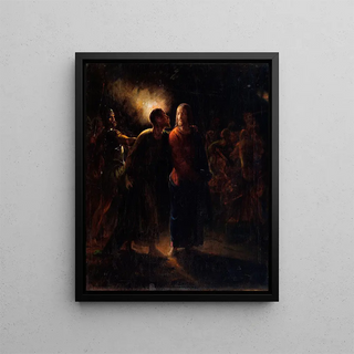 Wilhelm Marstrand - Kiss of Judas.webp