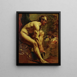 William Etty - Male Nude.webp