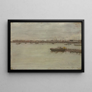 William Merritt Chase - Gray Day on the Bay.webp