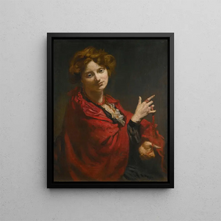 William Orpen - Anita Bartle The Red Shawl.webp