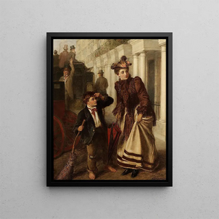 William Powell Frith - The Crossing Sweeper.webp