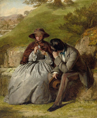 William Powell Frith - The Lovers.webp