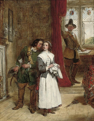 William Powell Frith - The puritans daughter.webp