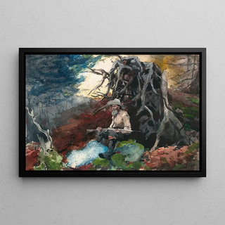 Winslow Homer - Campfire Adirondacks.webp