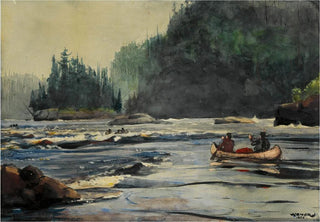 Winslow Homer - In the Rapids.webp