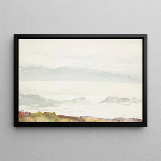 Winslow Homer - Ocean Seen from a Cliff Prouts Neck Maine.webp