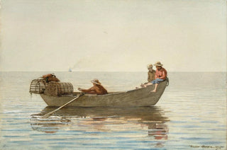 Winslow Homer - Three Boys in a Dory with Lobster Pots.webp