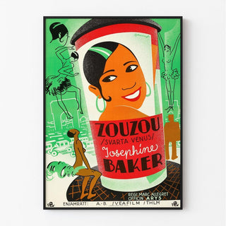 Zou-Zou par Eric Rohman | Affiche vintage