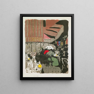 douard Vuillard - The Pastry Shop from Landscapes and Interiors.webp