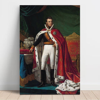 du Portrait de Guillaume Ier, Roi des Pays-Bas 1819 - Joseph Paelinck | Reproduction Tableau Décoration murale affiche copie