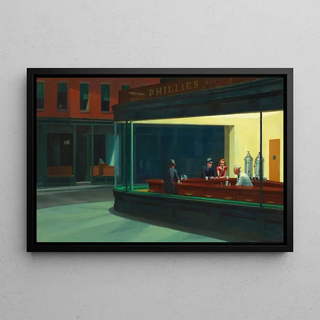 Reproduction tableau - Edward Hopper