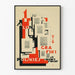 Plakat der Polnischen Graphik-Ausstellung 1921 – Vintage-Wanddekoration