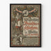Vintage-Poster vom Schießereignis in Berlin 1890