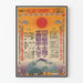 Vintage-Japanposter über Kunst und traditionelle Kultur