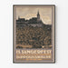 Vintage-Poster vom Sängerfest im 15. Jahrhundert in Dippoldiswalde 1911