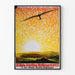 Vintage-Poster Wettkampf Segelflugzeug Rhön 1935