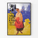 Ukrainische Dekorationsposter 1814-2014 - Vintage-Kunstposter