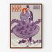 Vintage-Poster 1980 Charity Ball Art Déco