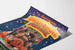 Vintage-Poster des Internationalen Orgel-Festivals von Barbarie 1996