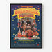 Vintage-Poster des Internationalen Orgel-Festivals von Barbarie 1996