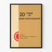 Poster 20 Jahre Nachrichtenfotografie Museum für Geschichte und Technik