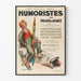 Vintage-Poster der Salon des Humoristes im Palais de Glace 1930