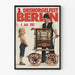 Vintage-Poster zum 3. Festival der Drehorgel in Berlin 1982